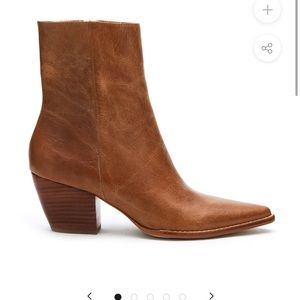 Coconuts By Matisse Western Style Bootie Brown size 6.5. Worn 2x.